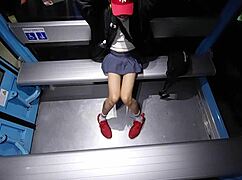 i'm the latina teen with perfect body pulling out my dick on the cablebus for exhibition