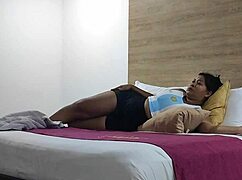 Taking my salary out with step-aunt’s wild sucking, ever seen this?! 😜