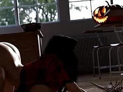 Nena 3D Gets DOGGYSTYLE Until CREAMPIE