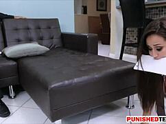 Teen 18+ Evie Olson's Big Ass Roughly Screwed Deep With Hardcore Deepthroat