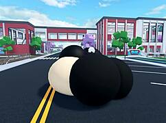 My thicc avatar shakes her big ass dancing for you 😍