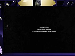 Bodybuilder brunette with big tits in game