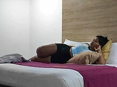 Taking my salary out with step-aunt’s wild sucking, ever seen this?! 😜