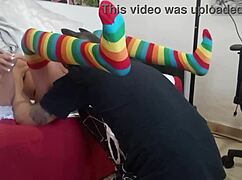 Overwhelmed by Craving for Loirinha Sex Toy Anal Play