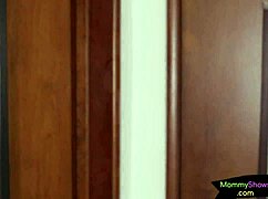 I bigtitted milf get orally pleasured by teen in bathroom