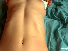 Petite Stepdaughter's Creamy Pussy Pounded Hard Doggystyle by Daddy After Massage