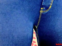 Lucy Gretsy Rocks Her Skintight Jeans with Dirty Talk and Fingering!
