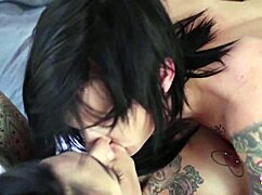 Butch Lesbian Takes Control In Lingerie Scene