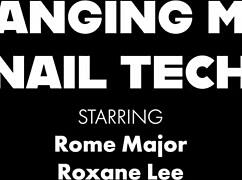 nail tech rome major got lucky, 'want my big natural tits?'