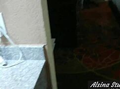 Step siblings' first alone time