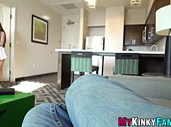 i caught my teen stepsister stealing and filled her mouth with cum