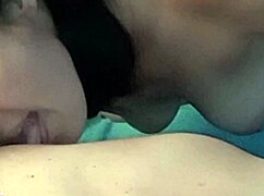 Overwhelmed by Licking His Nipple Until His Hard Cock Explodes