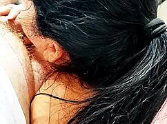 Playing in BED with my cousin while MOM doesn't arrive