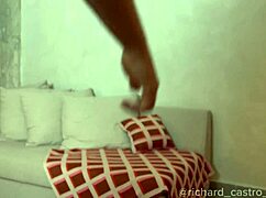 Dream cuckold fulfilled with anal blowjob!