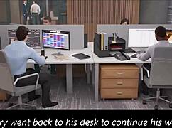 Personal i can’t believe julena’s 3d office sex with interracial blowjob under skirt at work