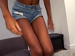 Ashley gets creampie on black skin 😏