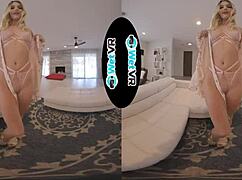 WetVR Blonde's Tight Pussy Drilled Hard in Wild VR