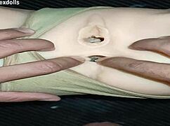 Trailer of Intense Anal Sex with Candy in Beige Panty