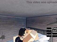 Slutty Roblox Girl Gets Fucked
