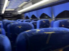 latina sucks stranger on bus to cum