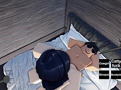 Slutty Roblox Girl Gets Fucked