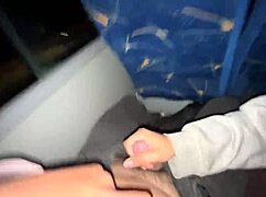 latina sucks stranger on bus to cum