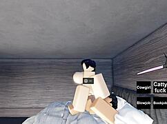 Slutty Roblox Girl Gets Fucked