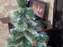 Step Sister Shares Christmas Costume and Gifts with Neighbor