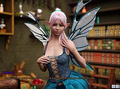 Curvy Fat Girl With Big Tits In Cute Outfit 3D