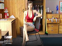 university problems with cute curvy fat girl in outfit