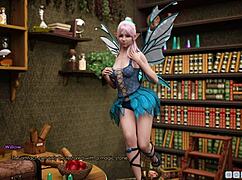 Curvy Fat Girl With Big Tits In Cute Outfit 3D