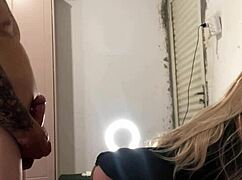 Fucked Brunette's Ass With Toys!