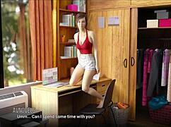 university problems with cute curvy fat girl in outfit