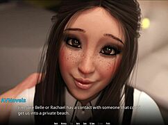 check out this curvy babe in cute outfit.