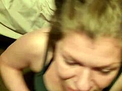 Divinity Gives Deepthroat Cum Covered Facial