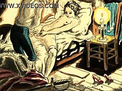 What secrets hide in vintage erotic art masterpieces?