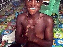 That crazy bitch twerked naked and enjoyed fucking her big dildo in both ass and pussy.