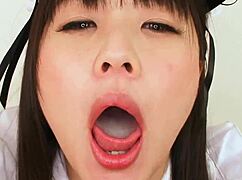 Hey, show my cum in your mouth, keep it looping! I wanna see it over and over.