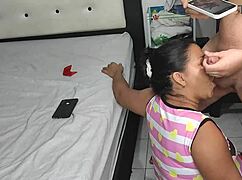 My Little 18+ Stepnephew Makes Me Suck