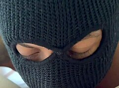 Thief breaks into latina influencer's home and licks her asshole roughly