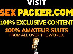 Colombian teen 18+ cutie DEEPTHROATS huge tourist cock in wild POV action