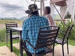 Hey, ever seen the gardener bang that beautiful lady?