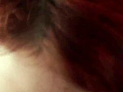 karla rose gives a sloppy deepthroat blowjob in pov with condom on