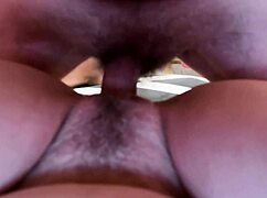 amateur milf with hairy pussy gets fucked by big european cock in close up