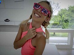 Sexy Slim Blonde Missy Luv Hardcore Fucking With Erik Everhard!