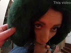 Slutty mature, you shaking after sucking cock in leggings?