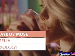 Passionate all natural blonde teen 18+ Amelia posing naked on the bar counter?