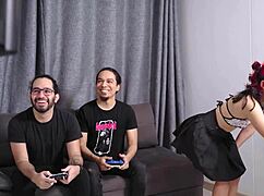 Latina babe Cindy Luna double penetrated by us for pure satisfaction