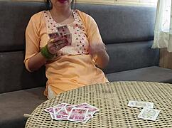 so bhabhi lost game n' demanded devar bang her ass despite refusal, wild hindi roleplay