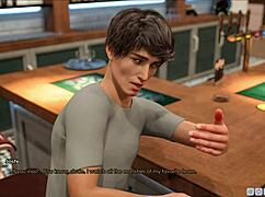 Curvy girl in cute outfit at lust academy